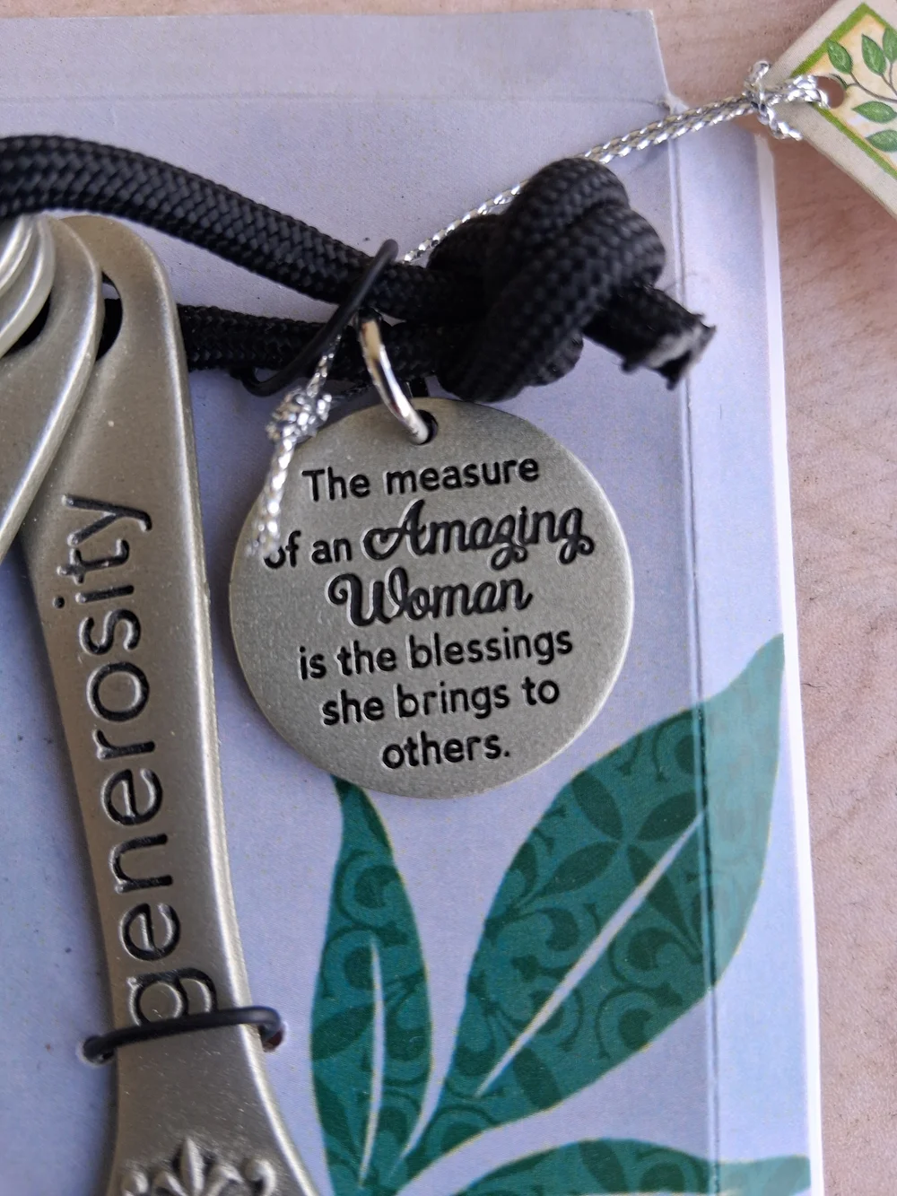 Faith Strength Honesty Generosity Measuring Spoon Set